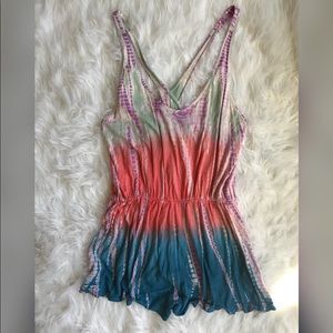 SOLD: Ecoté (Urban Outfitters) Tie-Dye Romper